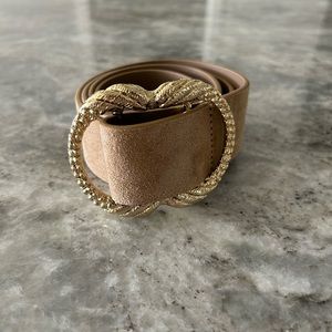 Sezane Artemis Belt Size 90 Kaki